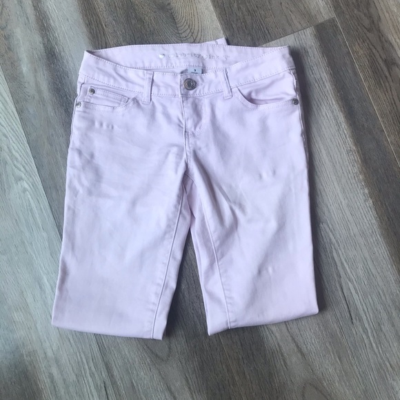 Light Pink Skinny Jeans - Picture 2 of 2